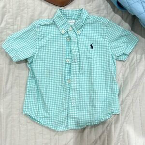 Blue plaid Ralph Lauren 24m